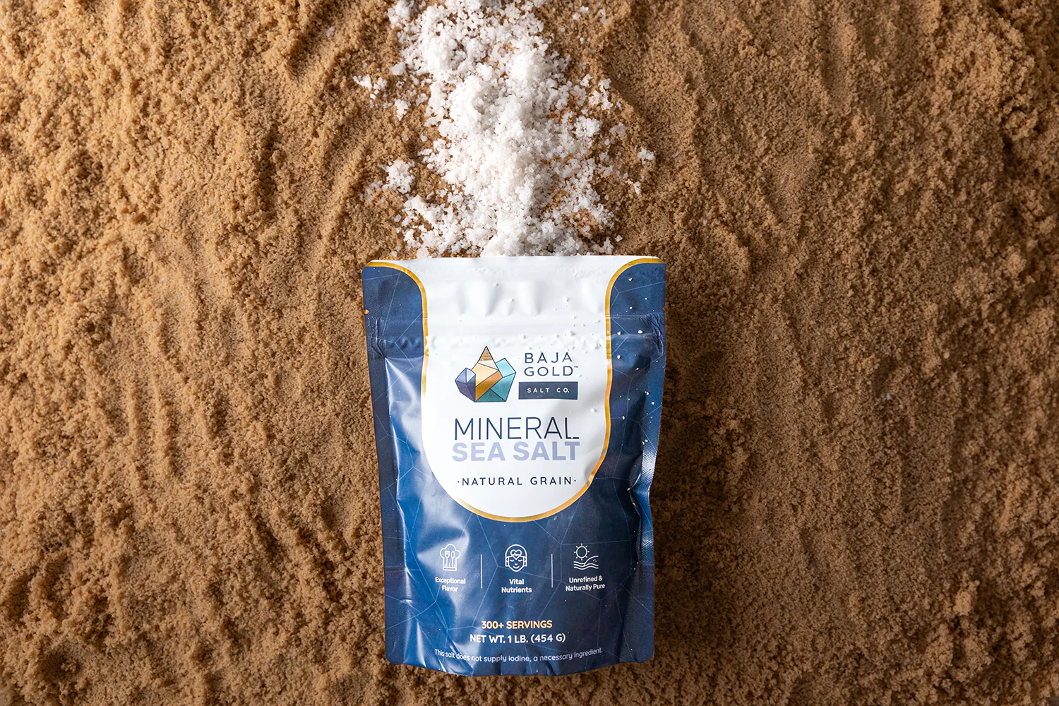 Baja Gold Mineral Sea Salt 5lb - Image 3