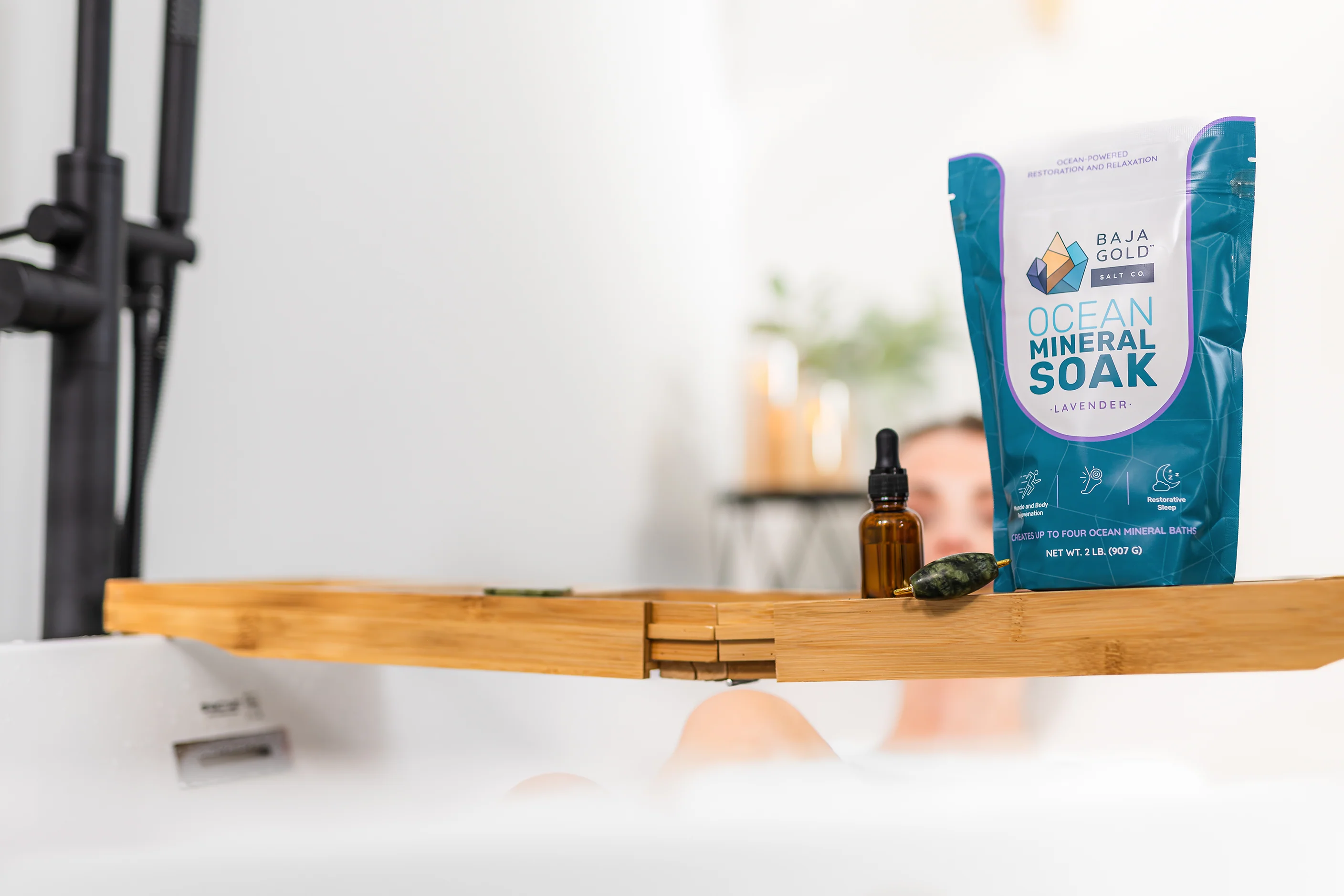 Baja Gold Ocean Mineral Soak - Lavender - Image 4