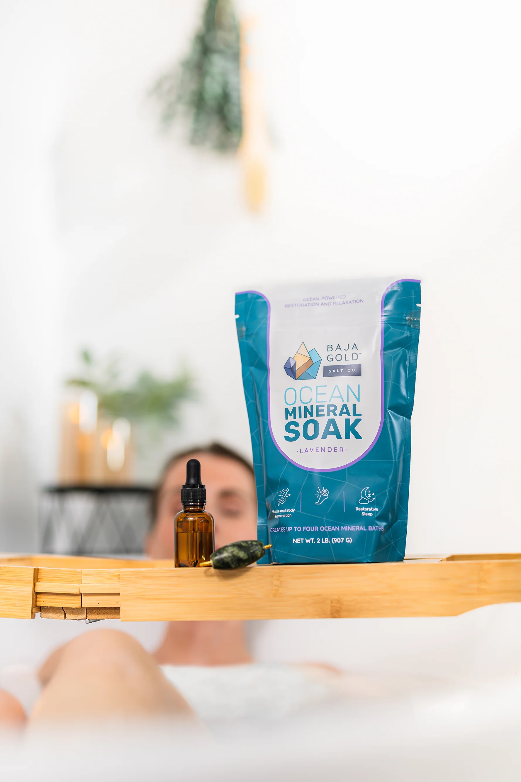 Baja Gold Ocean Mineral Soak - Lavender - Image 5